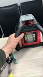 RGK SP-500 + элевационный штатив RGK SH-170 + рейка RGK LR-2 + дальномер RGK DL100 - ротационный нивелир с красным лучом