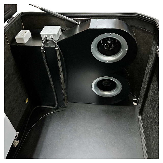 Супертихий зимний кожух для генератора 1400SS RAL 6009