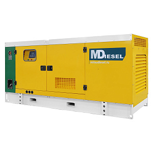 MitsuDiesel МД АД-100С-Т400-1РКМ29 в шумозащитном кожухе - дизельный генератор