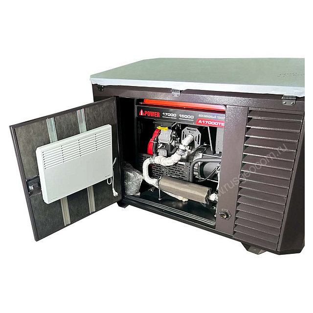 A-iPower A17000TEAX в супертихом зимнем кожухе 1700SS RAL 8019