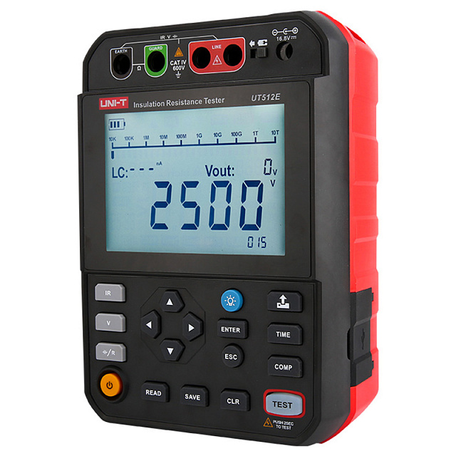 UNI-T UT512E - измеритель сопротивления изоляции