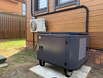 Тихий зимний кожух для генератора 1200 RAL 6002