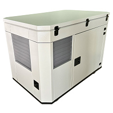 FUBAG BS 17000 A ES в тихом зимнем кожухе 1600 RAL 7035 - бензиновый генератор