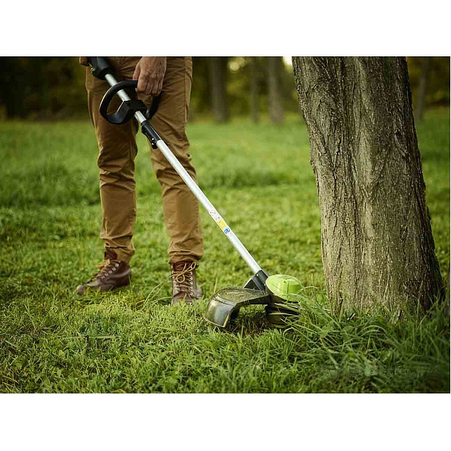 Greenworks GD60LT бесщеточный, 60V с АКБ 5 Ач, без ЗУ - аккумуляторный триммер