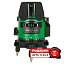 Комплект лазерного уровня RGK LP-64G и рулетка AMO R303