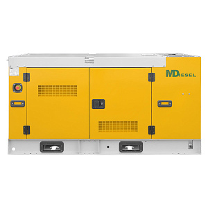 MitsuDiesel МД АД-24С-Т400-1РКМ29 в шумозащитном кожухе - дизельный генератор