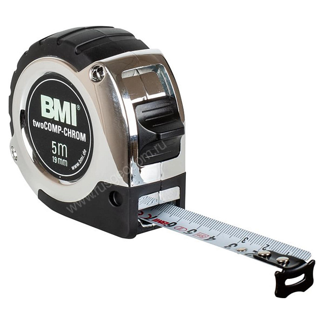 Измерительная рулетка BMI twoCOMP CHROM 5 M