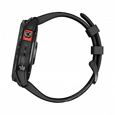 gnss Часы Garmin Fenix 7X Solar серый с черным ремешком