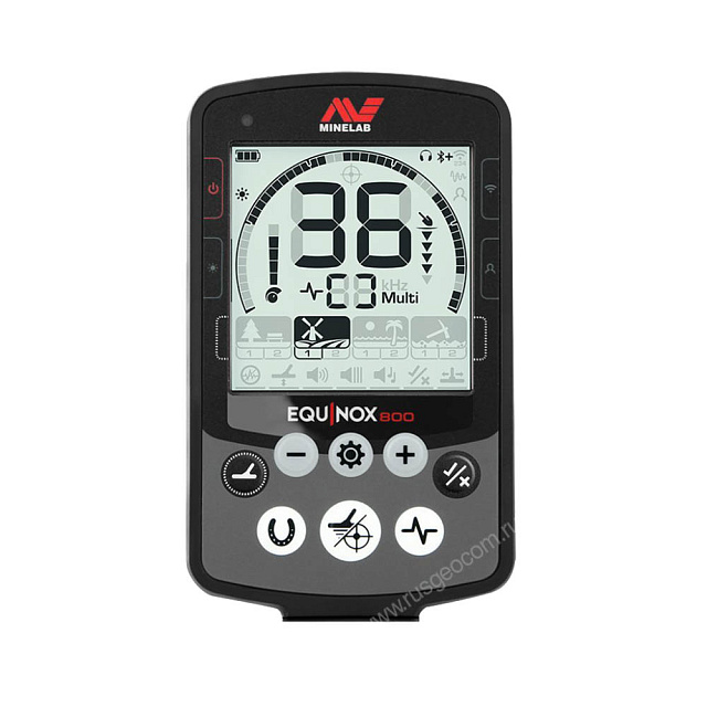 экран  Minelab EQUINOX 800