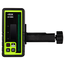 RGK SP-500G - ротационный нивелир (ротационный / зеленый луч / 900м с приемником / АКБ)