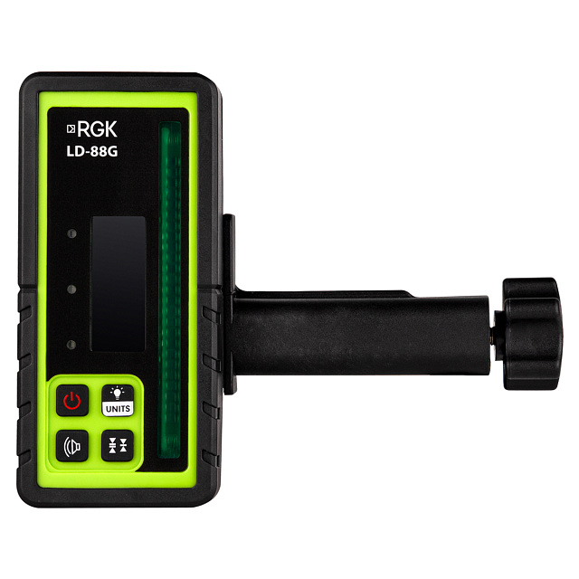 RGK SP-500G - ротационный нивелир (ротационный / зеленый луч / 900м с приемником / АКБ)
