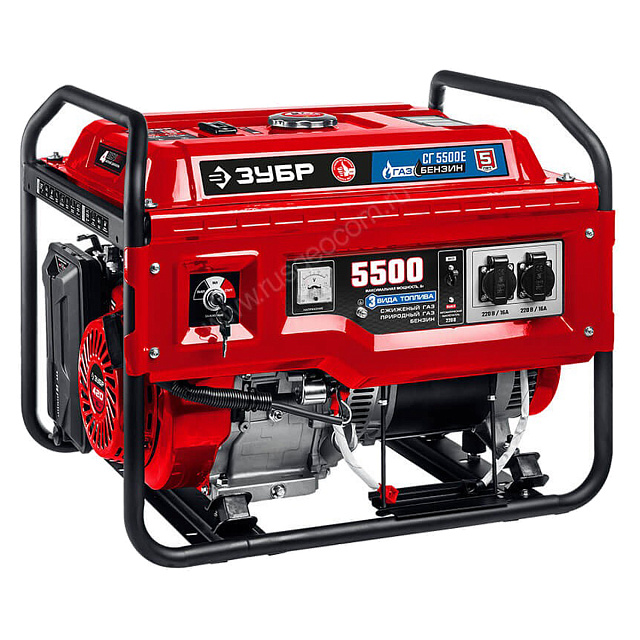 ЗУБР Сг-5500Е - гибридный генератор