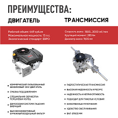 SUNREKA GST38LEG - бензиновый райдер