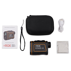 Комплект Оптический дальномер RGK D1500-A  и термогигрометр AMO H605