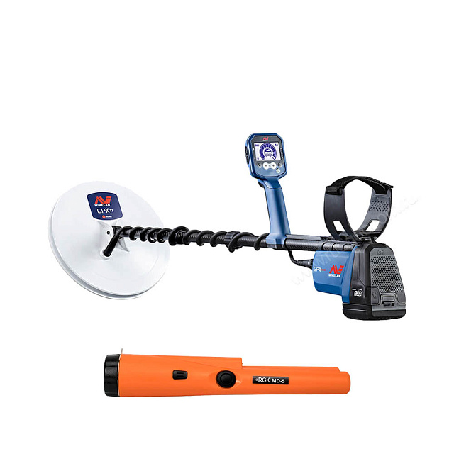 Комплект: металлоискатель Minelab GPX 6000 + пинпоинтер RGK MD-5