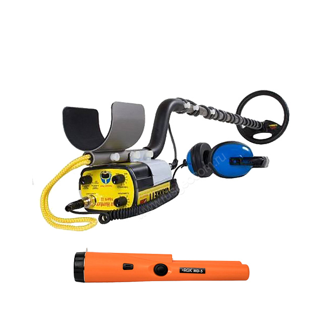 Комплект: металлоискатель Garrett SEA HUNTER MARK II + пинпоинтер RGK MD-5