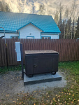 A-iPower A9000EAX в тихом зимнем кожухе 1200 RAL 7024 + блок автозапуска A-iPower 230 В, 50 А