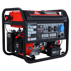 SUNREKA G6500EAX в тихом зимнем кожухе 1200 RAL 7035 - бензиновый генератор