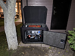 A-iPower A9000EAX в супертихом зимнем кожухе 1400SS RAL 8019
