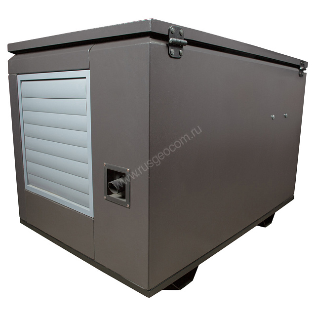 SUNREKA G7500EAX в тихом зимнем кожухе 1200 RAL 8019 - бензиновый генератор