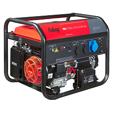 FUBAG BS 7500 A ES DUPLEX в тихом зимнем кожухе 1200 RAL 8019 - бензиновый генератор