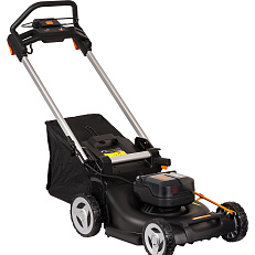 WORX WG748E - 46см, 40V, 4Ач х2, ЗУ