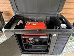 A-iPower A9000EAX в супертихом зимнем кожухе 1400SS RAL 8019