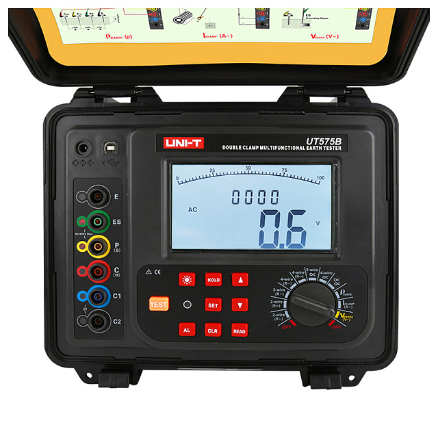 UNI-T UT575B - измеритель сопротивления заземления