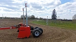 RGK SP-800 + миллиметровый приёмник излучения RGK LD-88 - ротационный нивелир с красным лучом