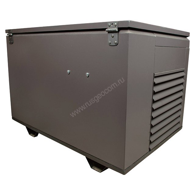 SUNREKA G8500EAX в тихом зимнем кожухе 1200 RAL 8019 - бензиновый генератор