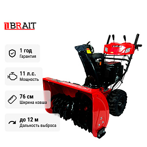 BRAIT BR-1176ELWS-6 снегоуборщик бензиновый самоходный