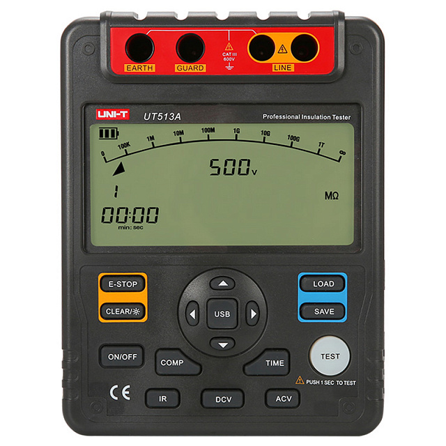 UNI-T UT513A - измеритель сопротивления изоляции