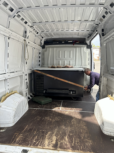 Супертихий зимний кожух для генератора 1400SS RAL 8019