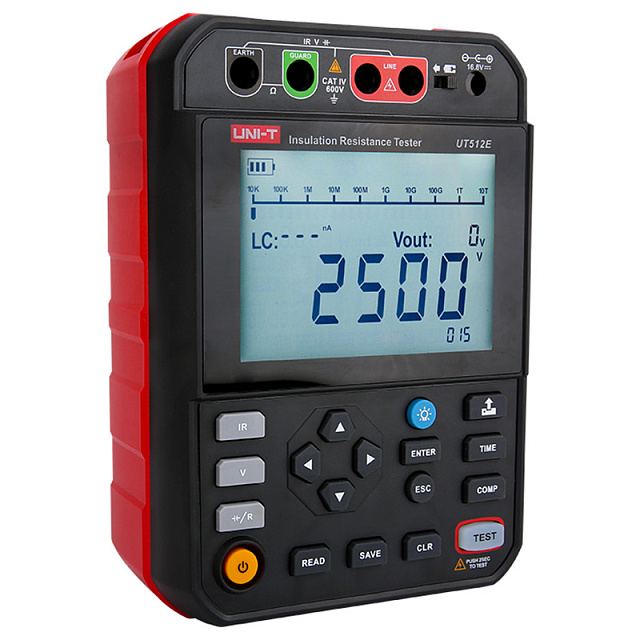 UNI-T UT512E - измеритель сопротивления изоляции