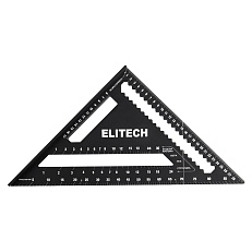 Elitech 330102 - угольник-транспортир алюминиевый