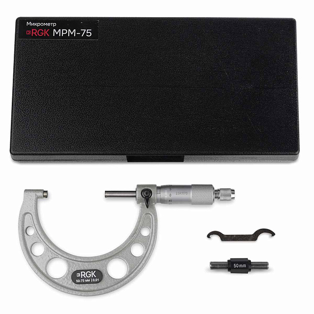 RGK MPM-75 с поверкой - микрометр