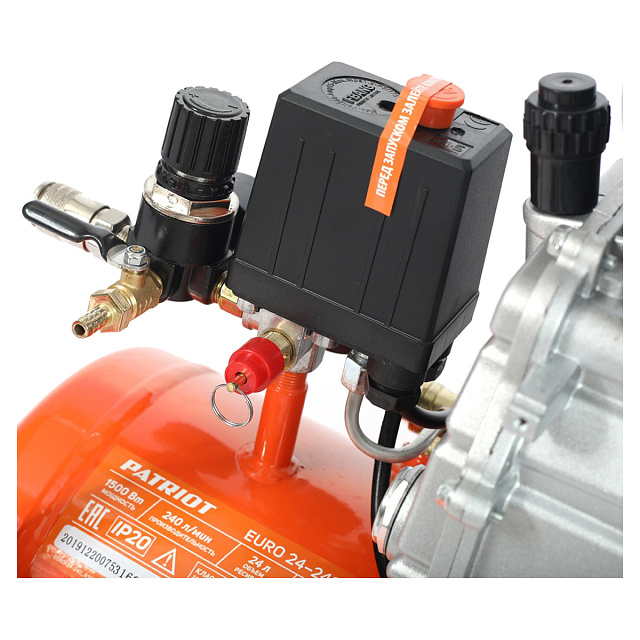 Patriot EURO 24-240 K - масляный компрессор