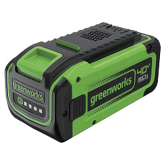 Greenworks GD40BPG2 40V (281 км/ч) бесщеточная с АКБ 8 Ач, без ЗУ - воздуходувка аккумуляторная ранцевая