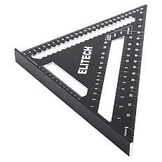 Elitech 330102 - угольник-транспортир алюминиевый