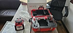 RGK SP-100 + элевационный штатив RGK SH-170 + рейка RGK LR-2 + дальномер RGK DL100 - ротационный нивелир с красным лучом