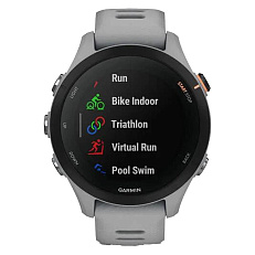 Garmin Forerunner 255S со светло-серым ремешком