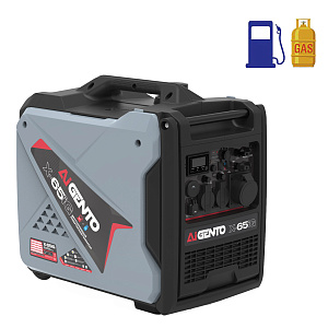 AiGento X-65iG - инверторный двухтопливный генератор