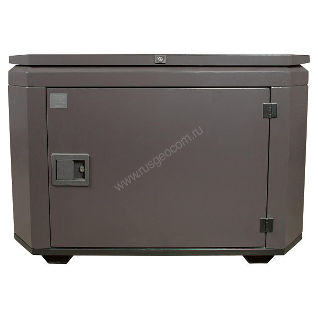 SUNREKA G7500EAX в тихом зимнем кожухе 1200 RAL 8019 - бензиновый генератор