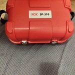 RGK SP-310 + миллиметровый приёмник излучения RGK LD-88 - ротационный нивелир с красным лучом